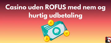 Udenlandske Casino Uden Rufus - Find Dine Favoritter