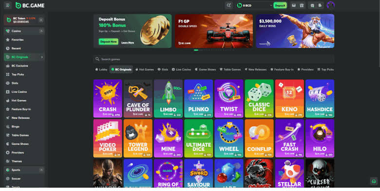 Explore the Exciting World of BC.Game Casino 949725677
